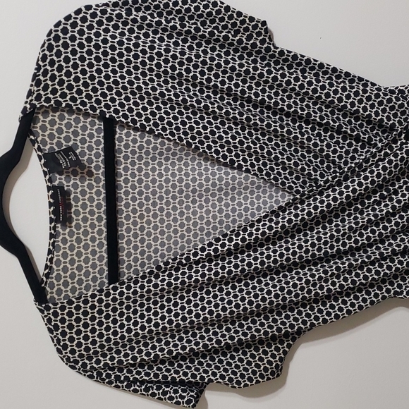 NY & Co Faux wrap top - Picture 7 of 8